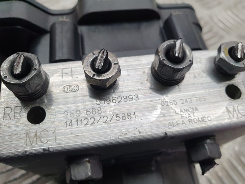 Recambio de abs para citroën nemo nivel b referencia OEM IAM 51962893 0265243769 