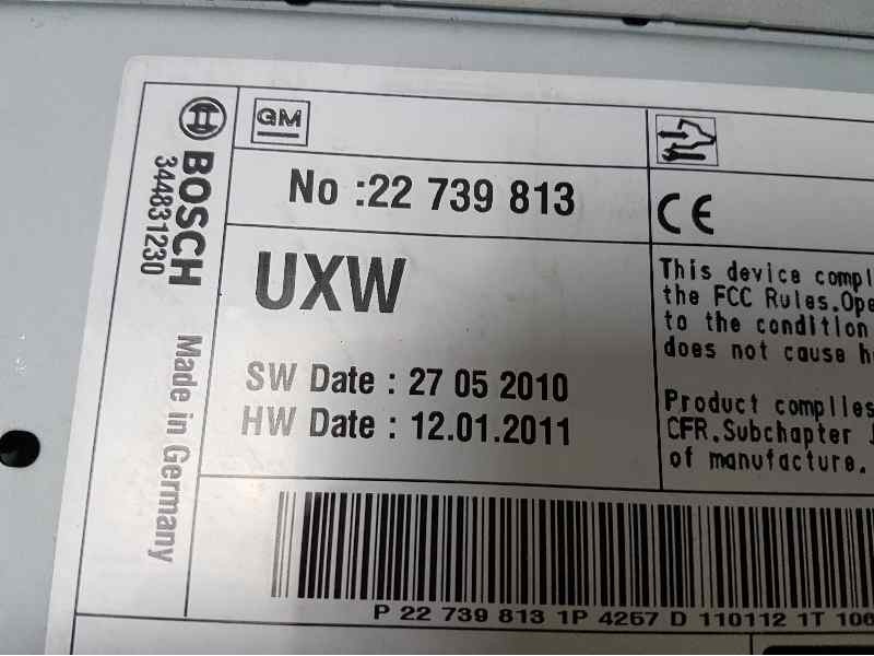 Recambio de sistema navegacion gps para opel insignia berlina cosmo referencia OEM IAM 22739813 344831230 BOSCH