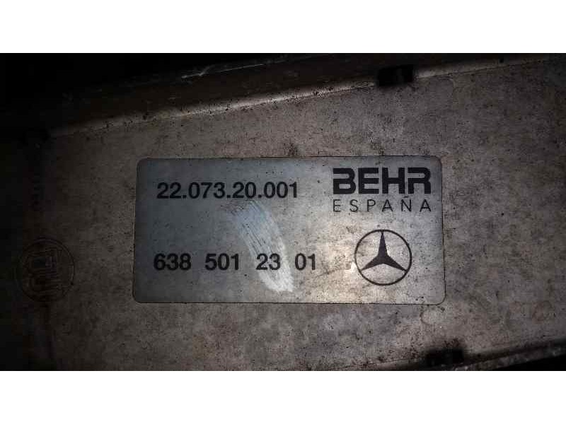 Recambio de intercooler para mercedes-benz vito (w638) caja cerrada 110 d  (638.074) referencia OEM IAM 2207320001 6385012301 BE