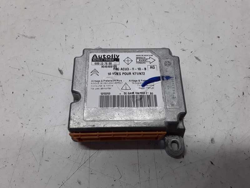Recambio de kit airbag para citroën xsara berlina 1.6 16v cat (nfu / tu5jp4) referencia OEM IAM 600237600  