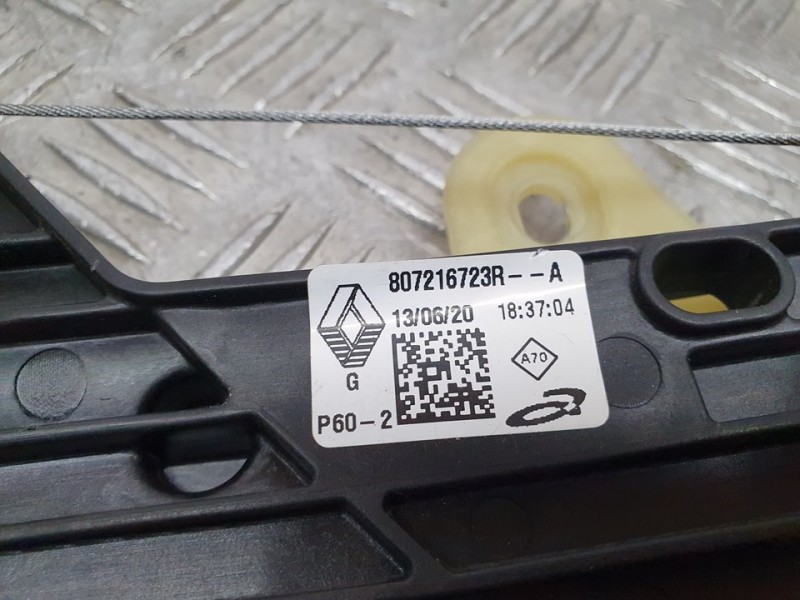 Recambio de elevalunas delantero izquierdo para renault clio v zen referencia OEM IAM 807216723R  ELECTRICO 6 PINES