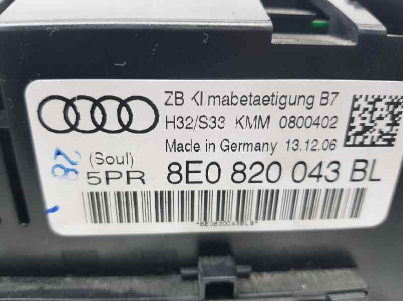 Recambio de mando climatizador para audi a4 berlina (8e) a4 berlina referencia OEM IAM 8E0820043BL  