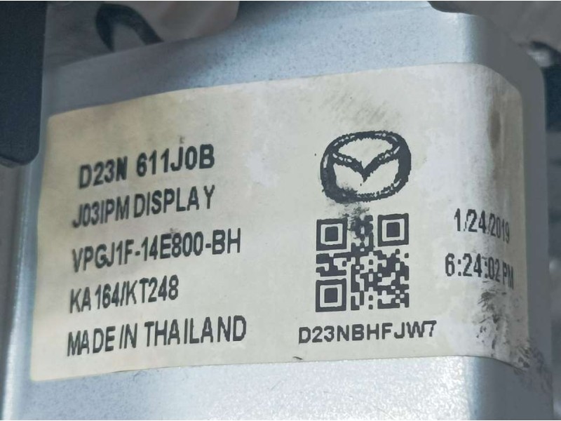 Recambio de sistema navegacion gps para mazda 2 lim. () evolution referencia OEM IAM VPGJ1F14E800BH D23N611J0B 