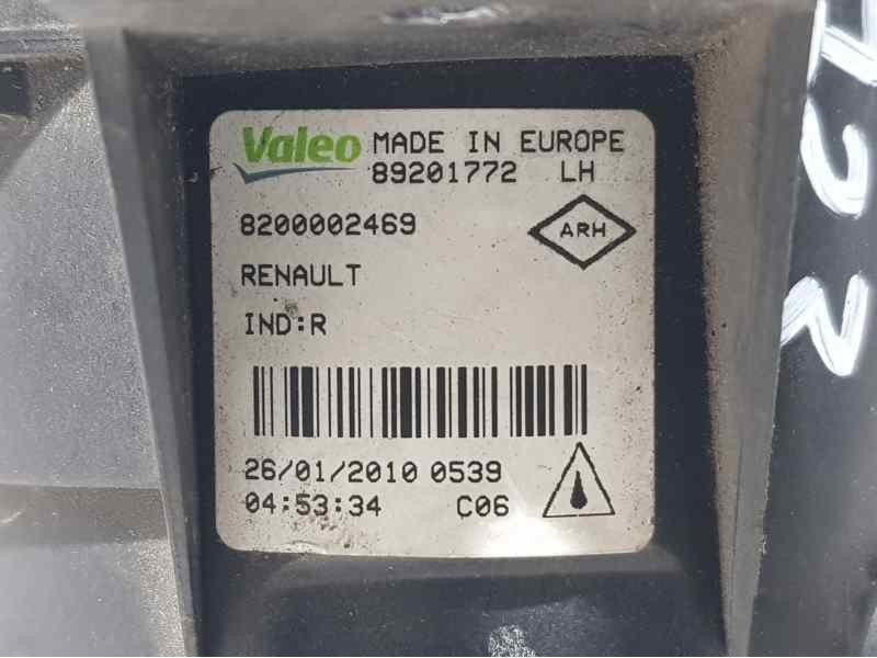 Recambio de faro antiniebla izquierdo para renault clio iii expression referencia OEM IAM 8200002469 89201772 VALEO