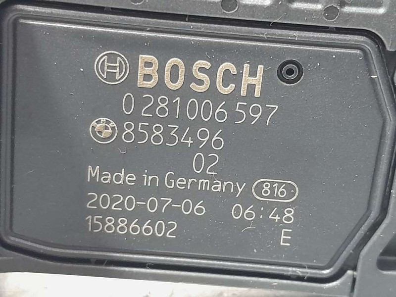 Recambio de caudalimetro para bmw serie 1 lim. (f40) 118i m sport referencia OEM IAM 858349602 0281006597 BOSCH