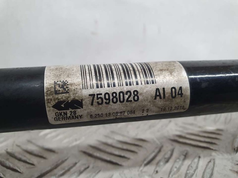 Recambio de transmision delantera derecha para bmw x4 (f26) xdrive 20d referencia OEM IAM 7598028 8250130887084 