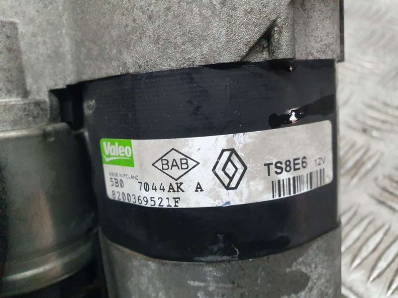 Recambio de motor arranque para renault clio iii expression referencia OEM IAM 8200369521F TS8E6 VALEO