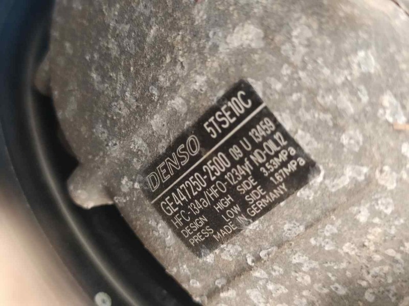 Recambio de compresor aire acondicionado para toyota yaris active referencia OEM IAM 883100DA90  