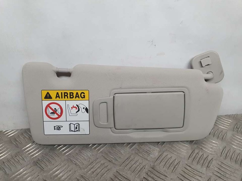 Recambio de parasol derecho para renault clio v zen referencia OEM IAM 964002583R  