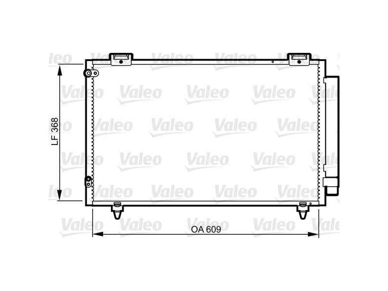 Recambio de condensador / radiador aire acondicionado para toyota corolla (e12) 1.6 linea sol berlina 3/5 referencia OEM IAM   