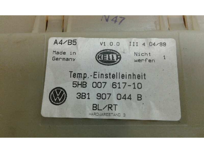 Recambio de mando climatizador para volkswagen passat berlina (3b2) referencia OEM IAM 5HB00761710 3B1907044B HELLA