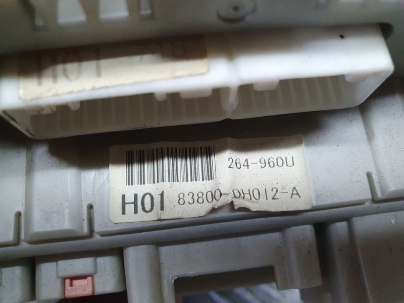 Recambio de cuadro instrumentos para toyota aygo (kgb/wnb) blue referencia OEM IAM 838000H012A 264960U 