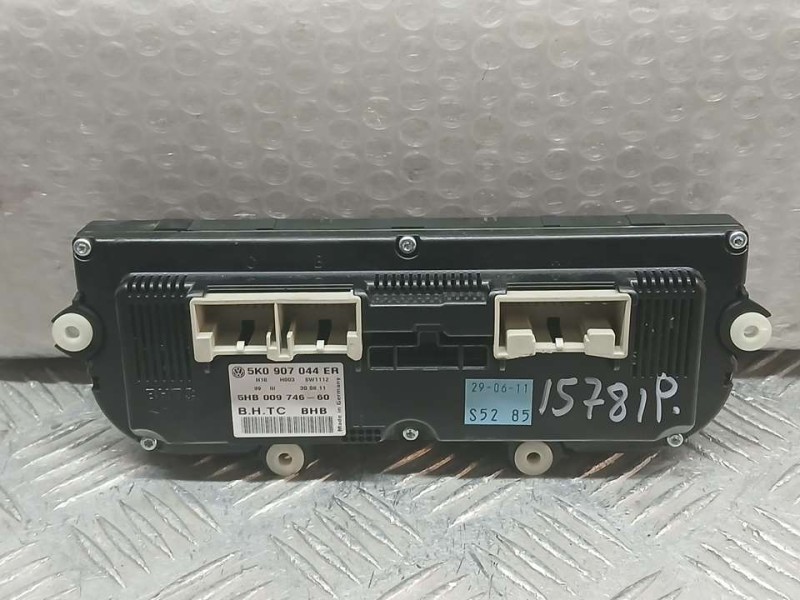 Recambio de mando climatizador para volkswagen golf vi (5k1) rabbit bluemotion referencia OEM IAM 5K0907044ER 5HB00974660 