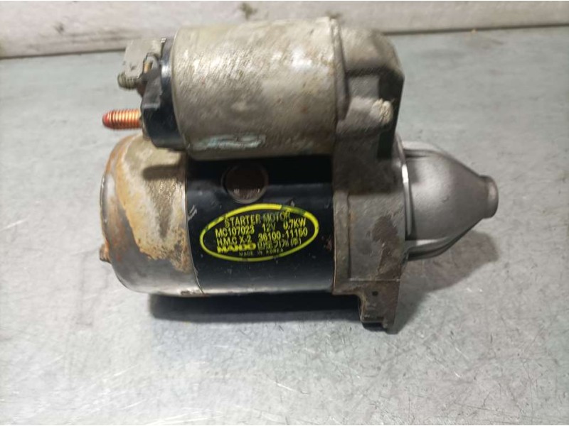 Recambio de motor arranque para hyundai accent (x3) 1.3 ls referencia OEM IAM 3610011150 MC107023 MANDO