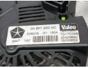 Recambio de alternador para jeep gr. cherokee (wh) laredo referencia OEM IAM 04801250AC VALEO TG17C028 2542989C