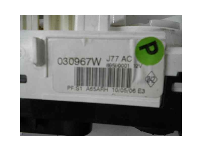 Recambio de mando calefaccion / aire acondicionado para renault clio iii emotion referencia OEM IAM 030967W  