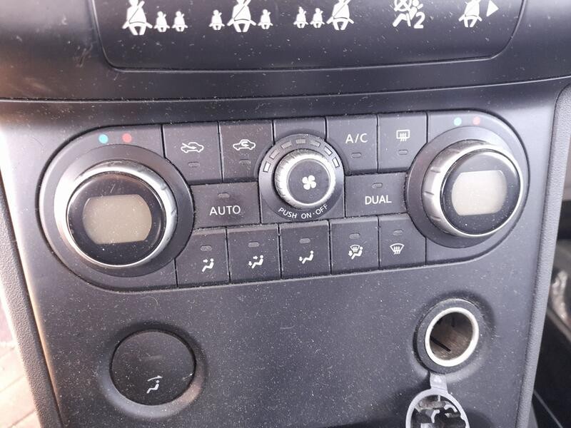 Recambio de mando climatizador para nissan qashqai i (j10, nj10) 2.0 a las 4 ruedas referencia OEM IAM 27500JD40C  
