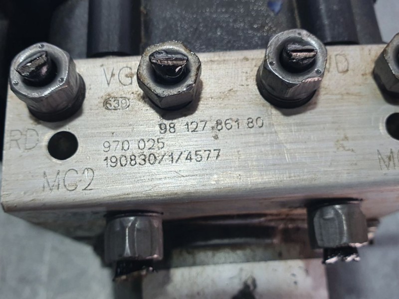 Recambio de abs para peugeot rifter active standard referencia OEM IAM 9812786180 970025 