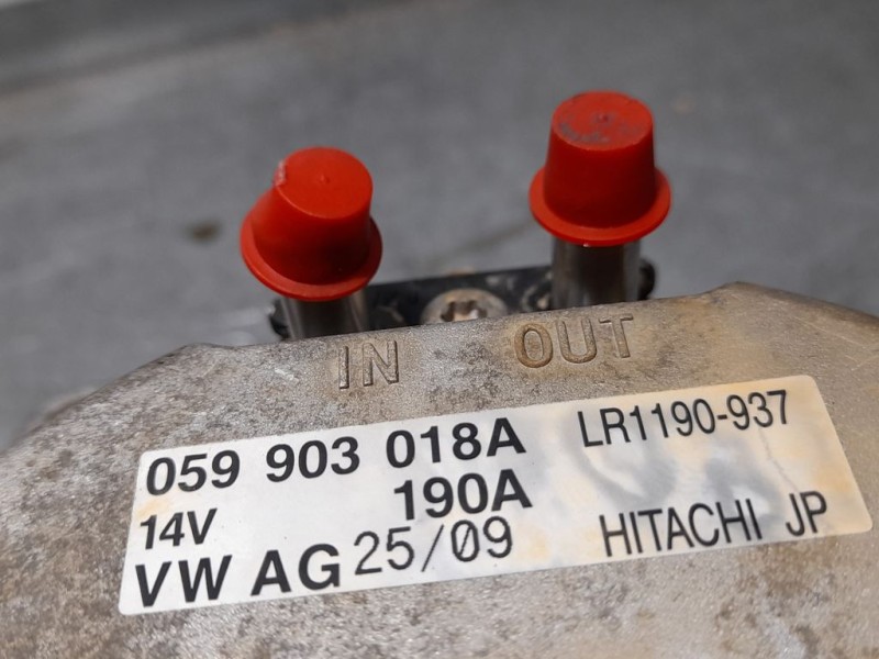 Recambio de alternador para audi q7 (4l) 3.0 tdi v6 advance quattro (176kw) referencia OEM IAM 059903018A LR1190937 HITACHI
