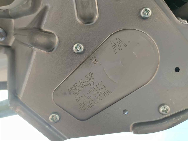 Recambio de motor limpia trasero para toyota yaris active referencia OEM IAM 851300D190  