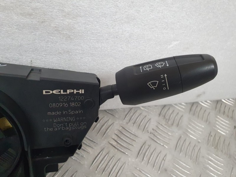 Recambio de mando luces y limpia para opel corsa d catch me referencia OEM IAM 13142283 12274700 DELPHI