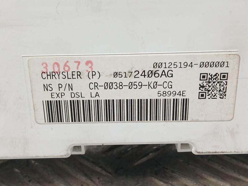 Recambio de cuadro instrumentos para jeep gr. cherokee (wh) laredo referencia OEM IAM 05172406AG  CR0038059K0CG