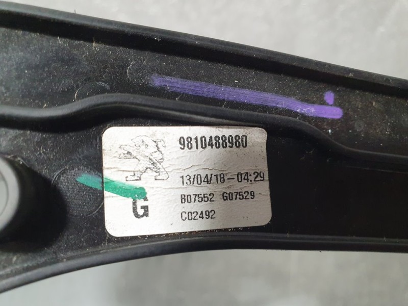 Recambio de elevalunas delantero izquierdo para peugeot 5008 active referencia OEM IAM 9810488980  ELECTRICO 6 PINES