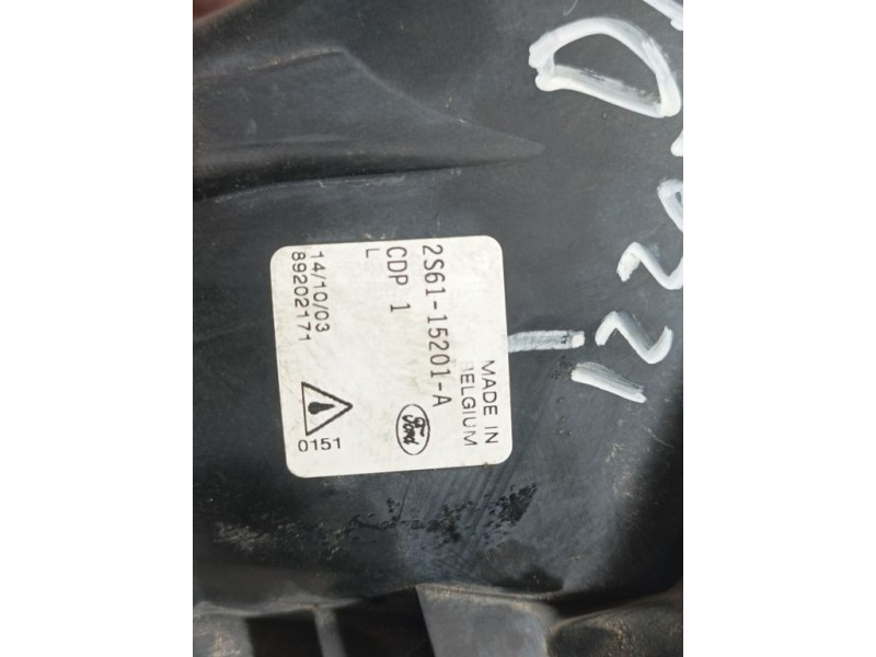 Recambio de faro antiniebla derecho para ford fiesta (cbk) trend referencia OEM IAM 2S6115201A 89202171 VALEO