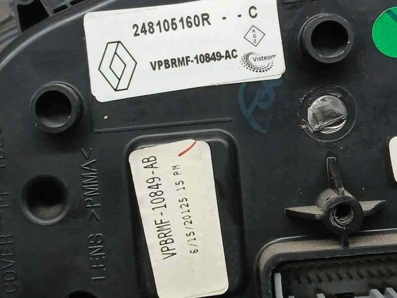 Recambio de cuadro instrumentos para renault twizy black sport edition referencia OEM IAM 248105160R VPRMF10849AC 