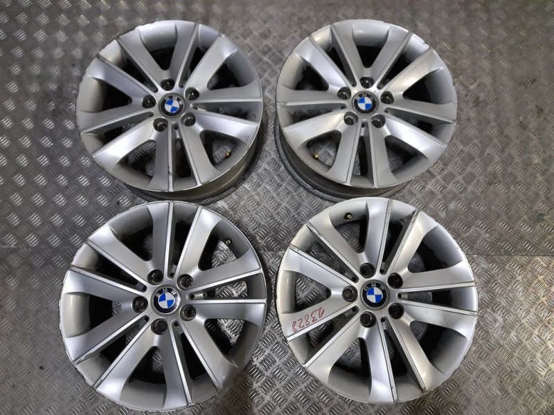 Recambio de juego llantas aluminio para bmw serie 1 berlina (e81/e87) 120d referencia OEM IAM 7X17 5 TORN ET 47 ALUMINIO 