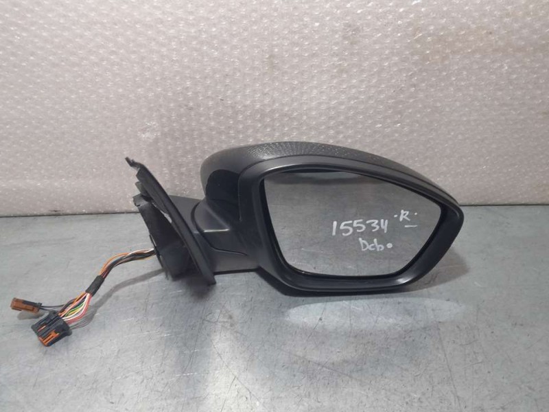 Recambio de retrovisor derecho para peugeot 308 style referencia OEM IAM 98088637XT 11 CABLES Y 2 CABLES ELECTRICO