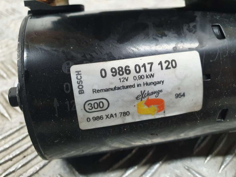 Recambio de motor arranque para opel astra g berlina comfort referencia OEM IAM 0986017120 0986XA1780 BOSCH