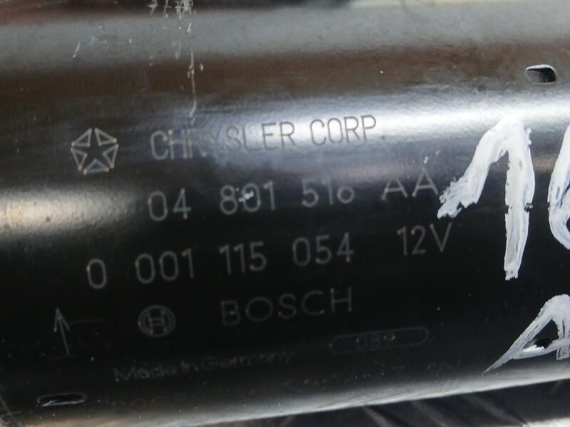 Recambio de motor arranque para jeep gr. cherokee (wh) laredo referencia OEM IAM 04801516AA BOSCH 0001115054