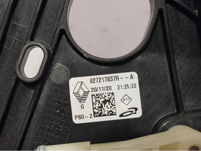 Recambio de elevalunas trasero izquierdo para renault clio v business referencia OEM IAM 827217837RA  ELECTRICO 6 PINS