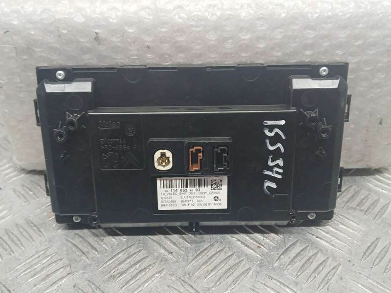 Recambio de sistema navegacion gps para peugeot 308 style referencia OEM IAM 9811486280 07570499 VALEO