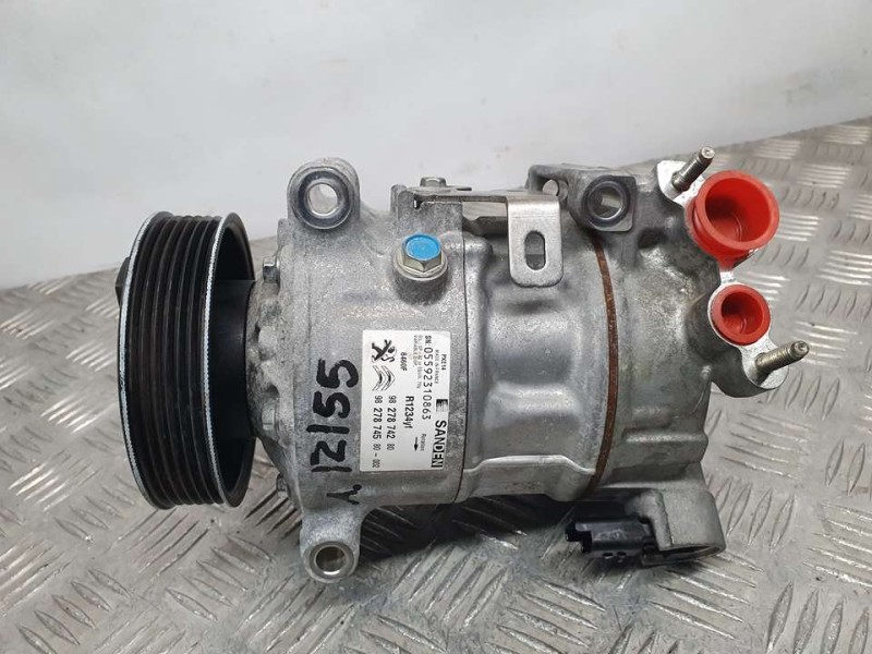 Recambio de compresor aire acondicionado para ds 7 crossback performance line referencia OEM IAM 9827874280 PXE14 SANDEN