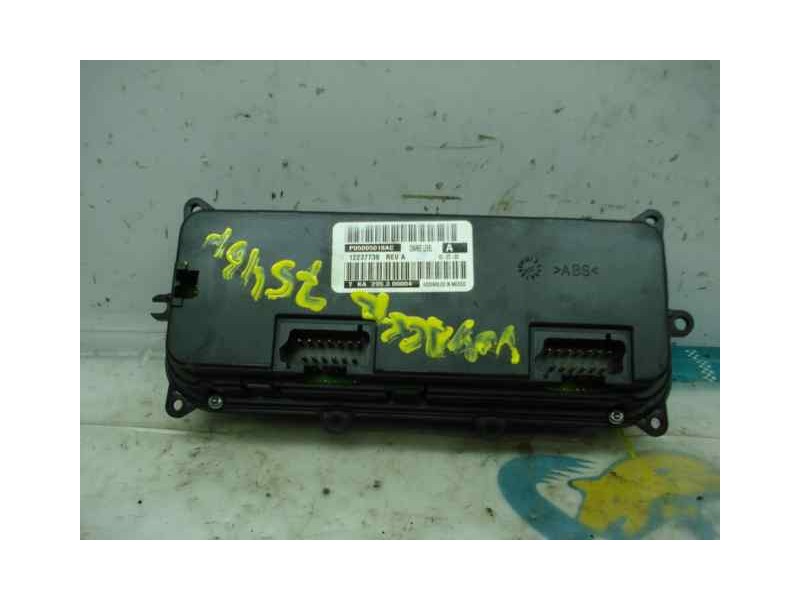 Recambio de mando climatizador para chrysler voyager (rg) 2.4 lx (i) referencia OEM IAM 12237739  