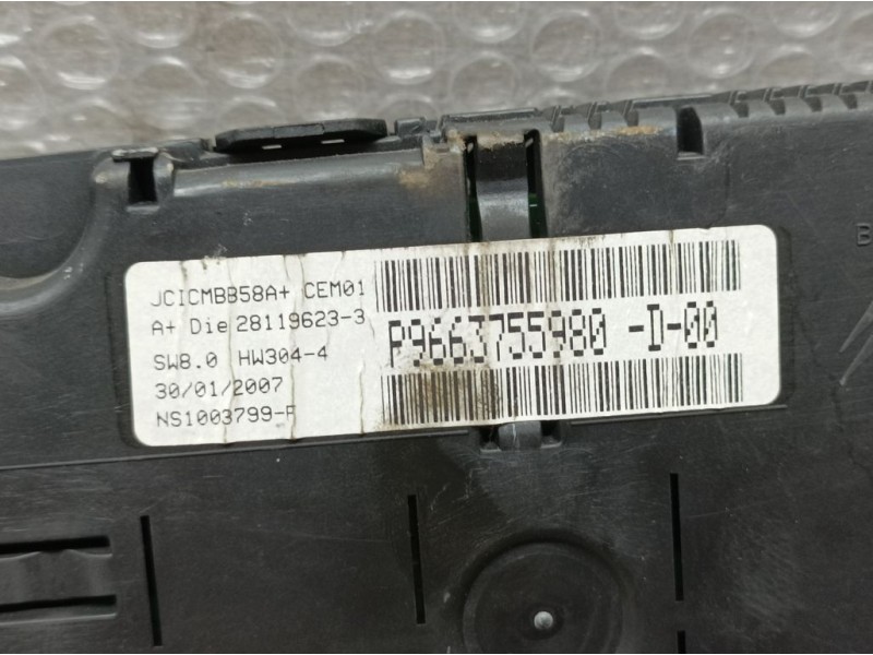 Recambio de cuadro instrumentos para citroën c4 grand picasso exclusive referencia OEM IAM 9663755980 NS1003799P 