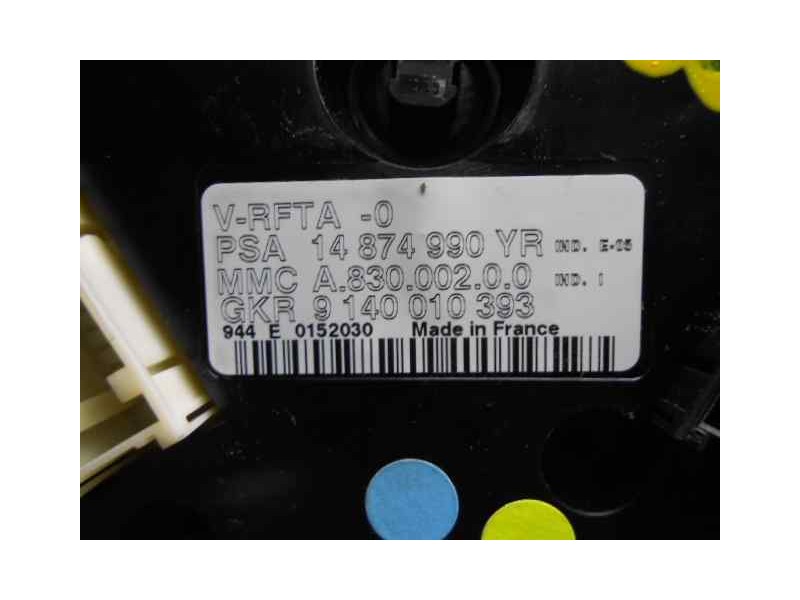 Recambio de mando climatizador para citroën c8 2.0 hdi sx automático referencia OEM IAM 9140010393 14874990VR GKR