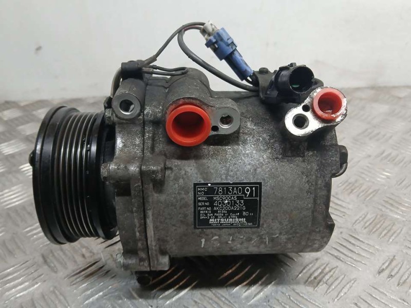 Recambio de compresor aire acondicionado para peugeot 4007 premium referencia OEM IAM 7813A091 MSC90CAS MITSUBISHI