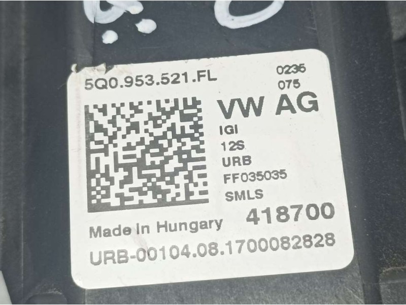 Recambio de mando luces y limpia para seat ateca (kh7) style referencia OEM IAM 5Q0953521FL  MANETA CONTROL VELOCIDAD ROZADA