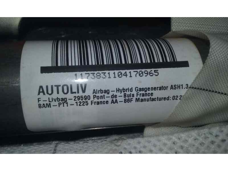 Recambio de airbag cortina delantero izquierdo para toyota yaris active referencia OEM IAM   