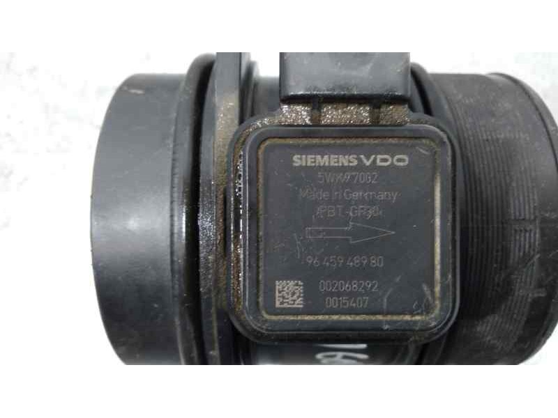 Recambio de caudalimetro para fiat scudo acristalado referencia OEM IAM 5WK97002  SIEMENS