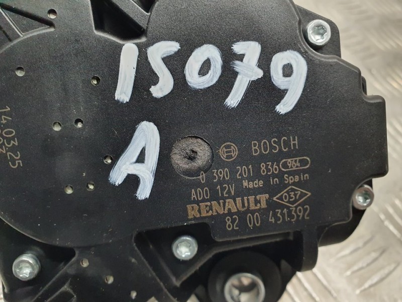 Recambio de motor limpia trasero para renault kangoo emotion referencia OEM IAM 8200431392 0390201836 BOSCH