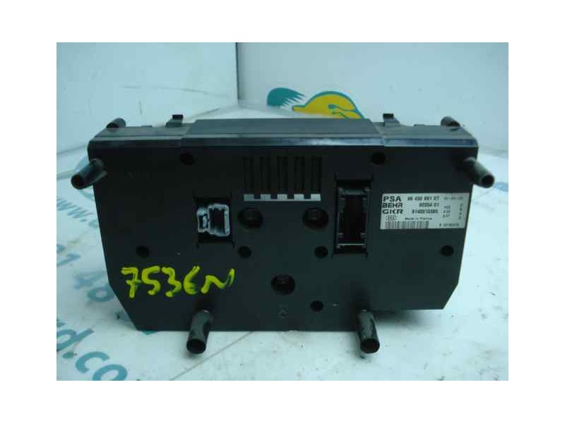 Recambio de mando climatizador para peugeot 307 (s1) xs referencia OEM IAM 9205401 96430991XT BEHR