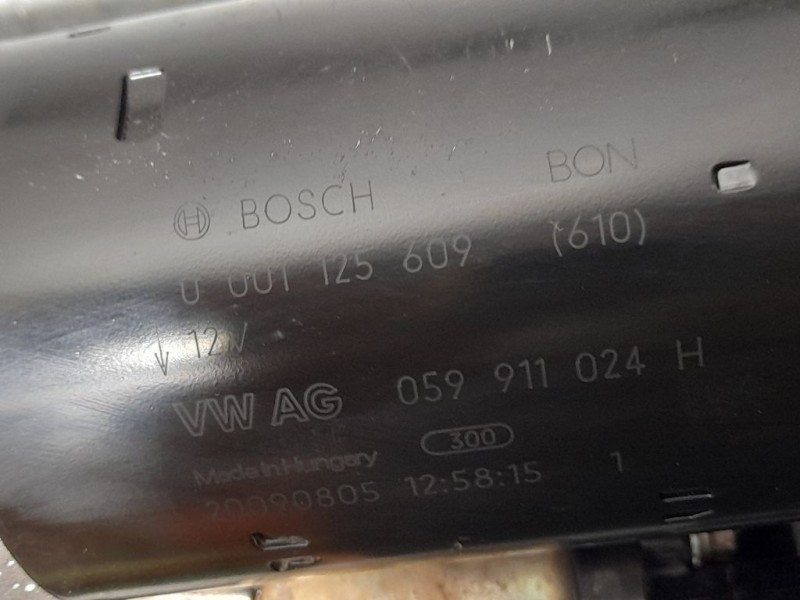 Recambio de motor arranque para audi q7 (4l) 3.0 tdi v6 advance quattro (176kw) referencia OEM IAM 059911024 001125609 BOSCH