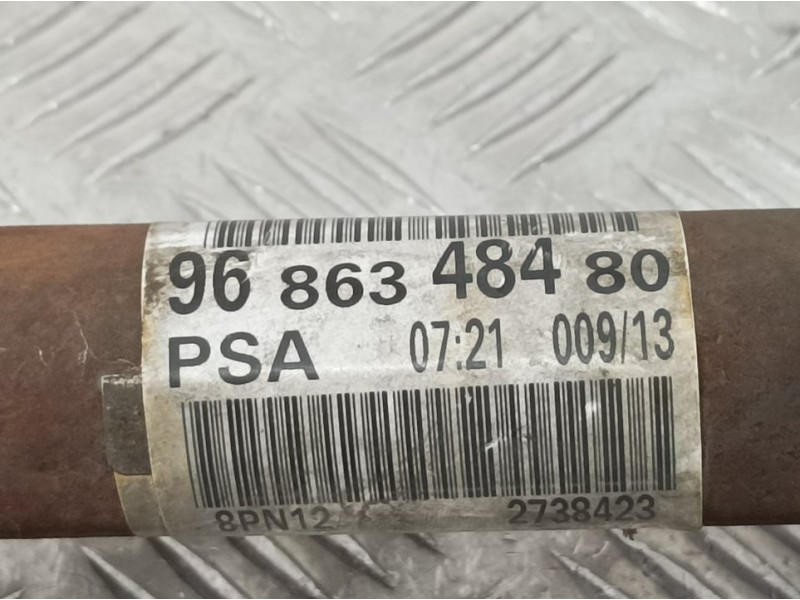 Recambio de transmision delantera derecha para peugeot 508 active referencia OEM IAM 9686348480  