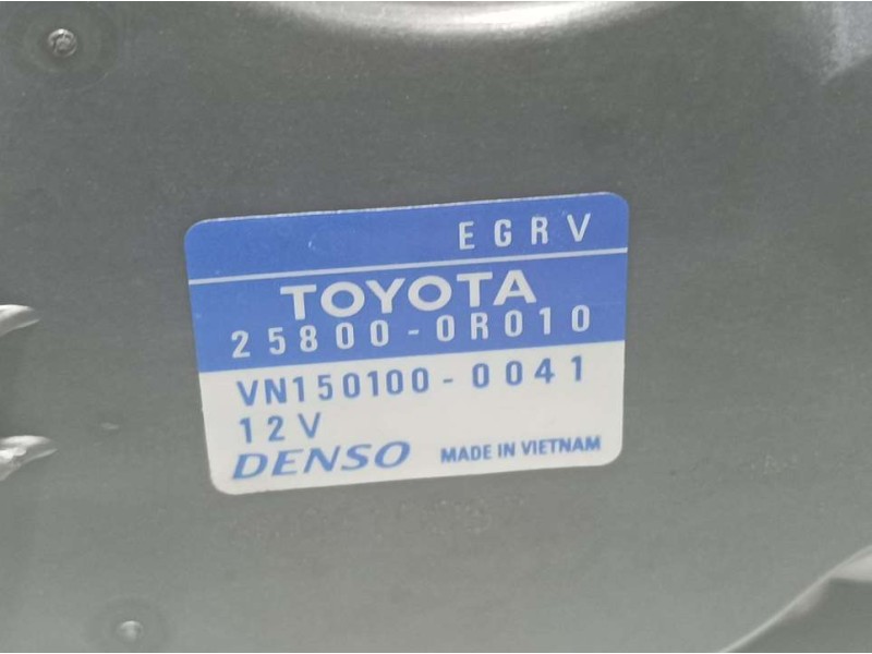 Recambio de caja mariposa egr para toyota avensis (t27) 2.0 d-4d cat referencia OEM IAM 258000R010 VN1501000041 DENSO