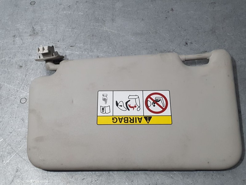 Recambio de parasol derecho para nissan micra v (k14) visia+ referencia OEM IAM 964005EF6A  