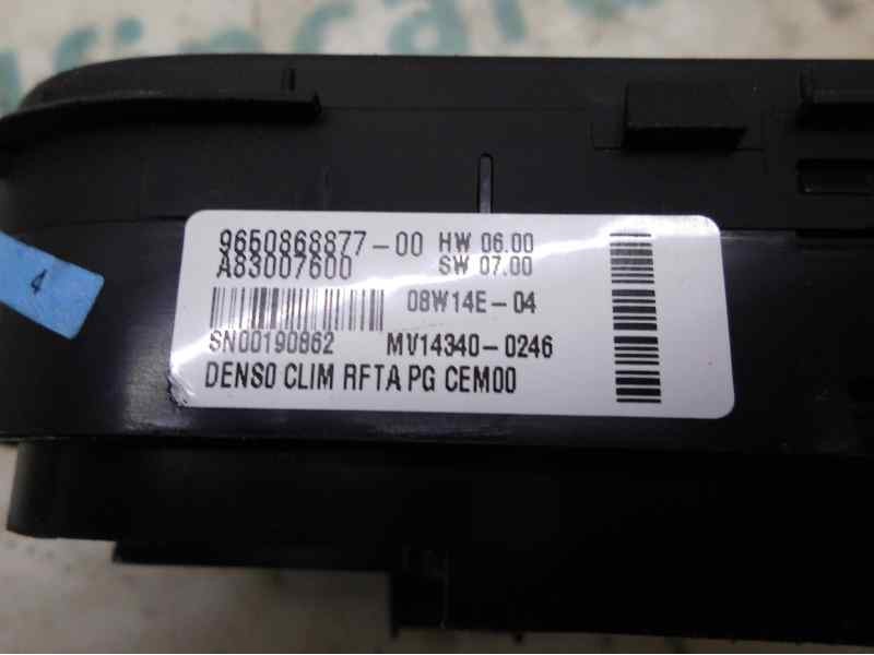 Recambio de mando climatizador para citroën c4 picasso sx referencia OEM IAM 9650868877 A83007600 DENSO DCH